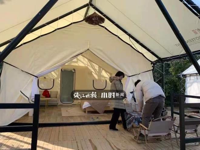 可席地而“睡”的新科技帐篷 九龙湖营地的石墨烯电热地暖革命